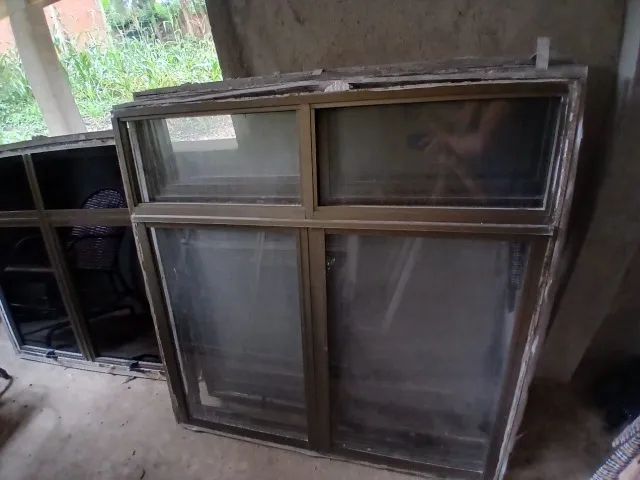 Janelas de Alumínio  usadas em bom estado  - Foto 5