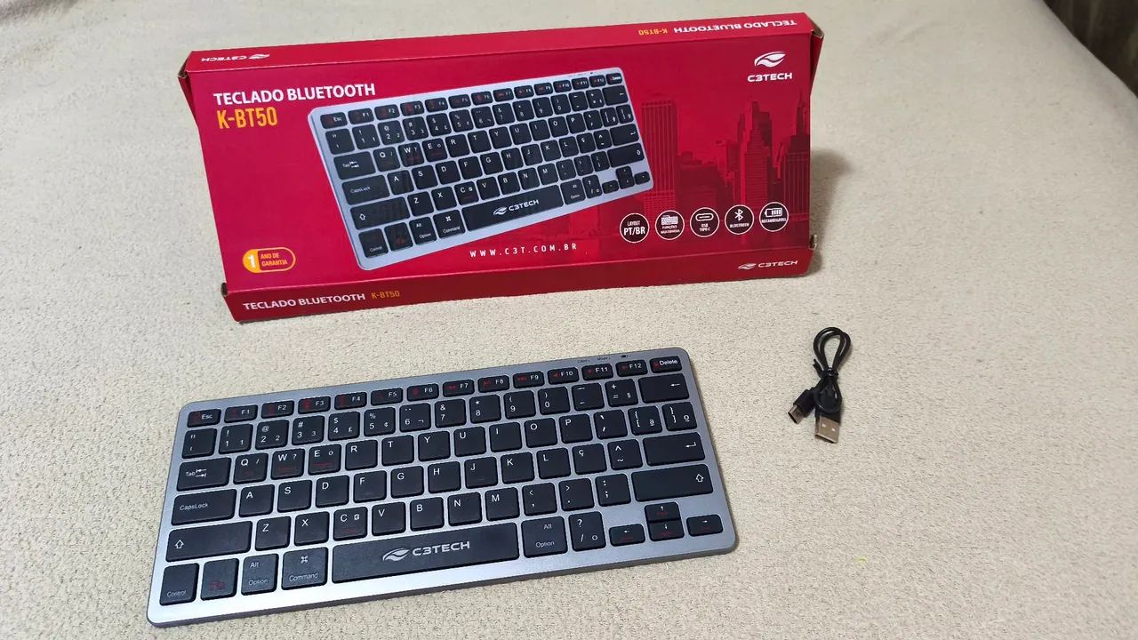 Teclado Bluetooth CBTECH - Foto 4