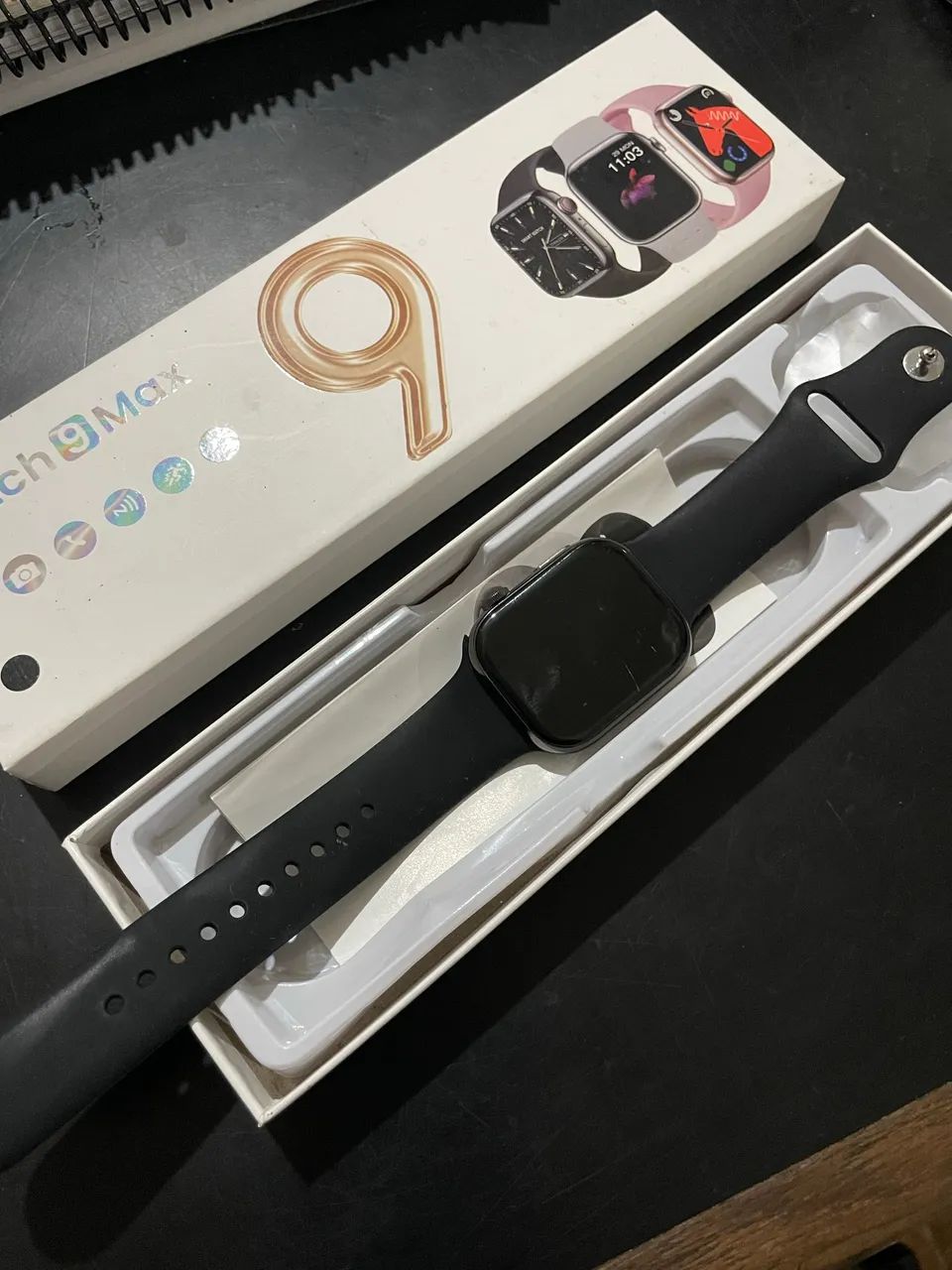 Smartwatch 9 Max retirada de peças 