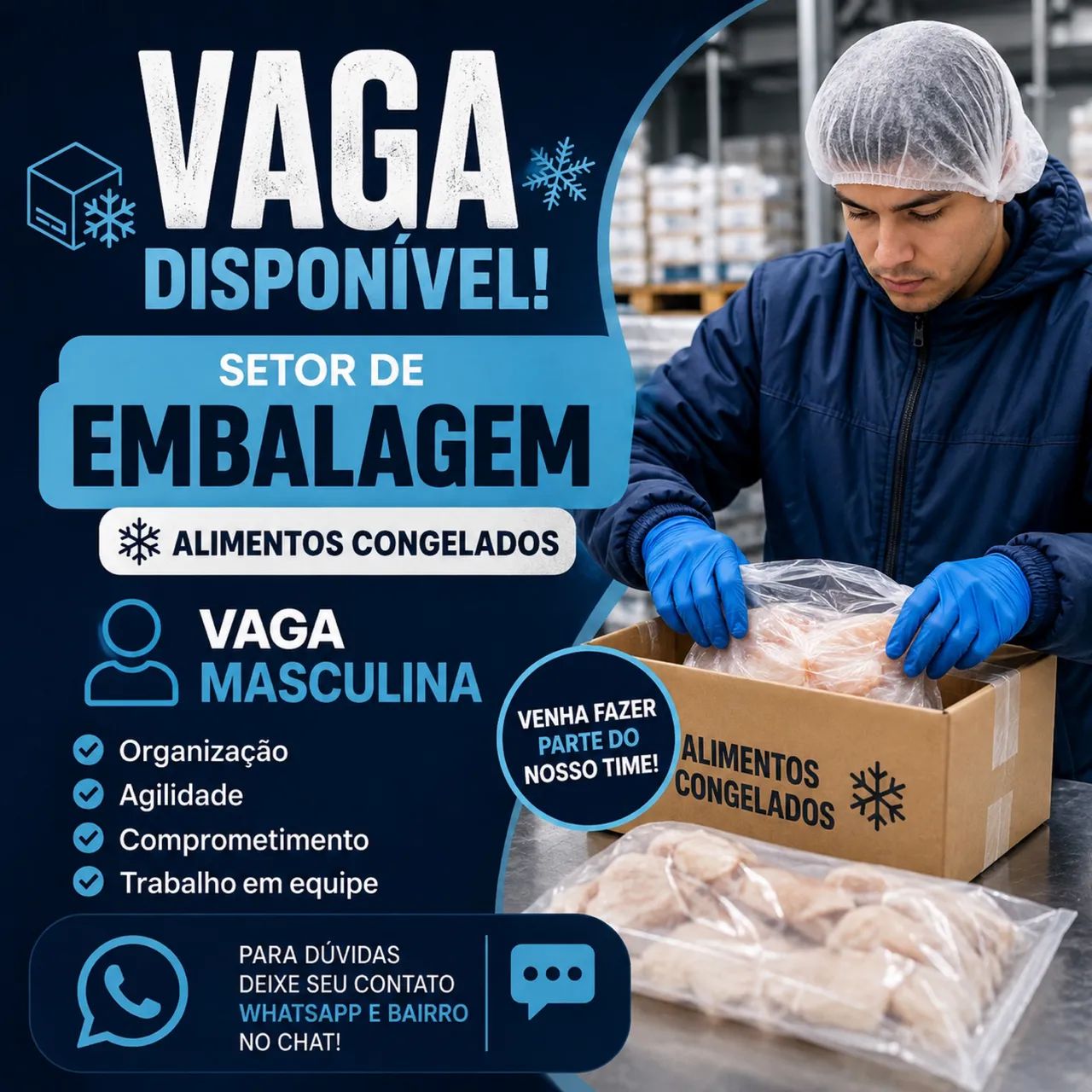 Vaga embalador