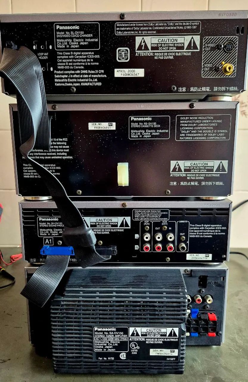 System Panasonic DV150 Made in Japan - Foto 4
