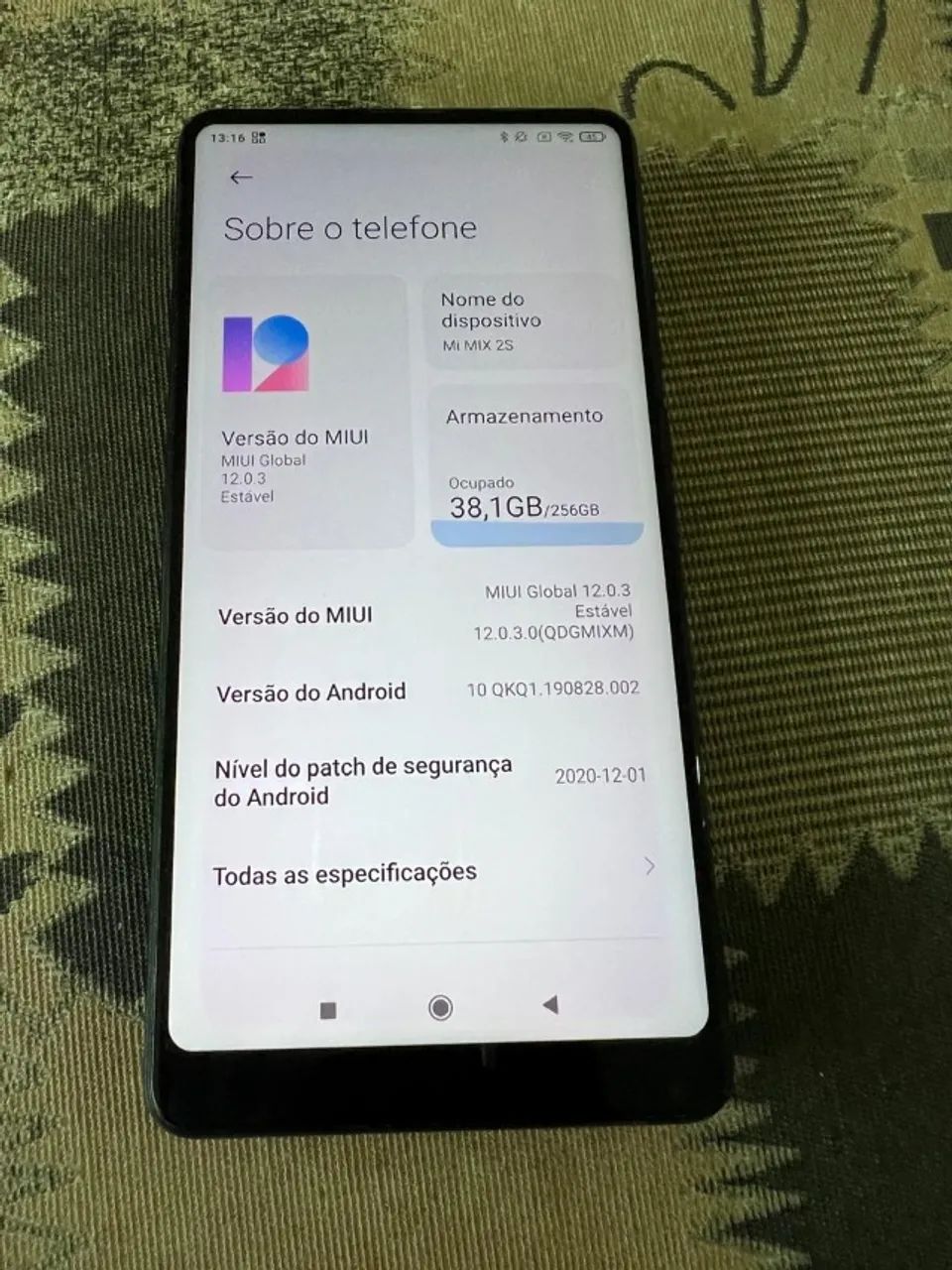 Smartphone xiaomi mi mix 2s. Ler anúncio. - Foto 4