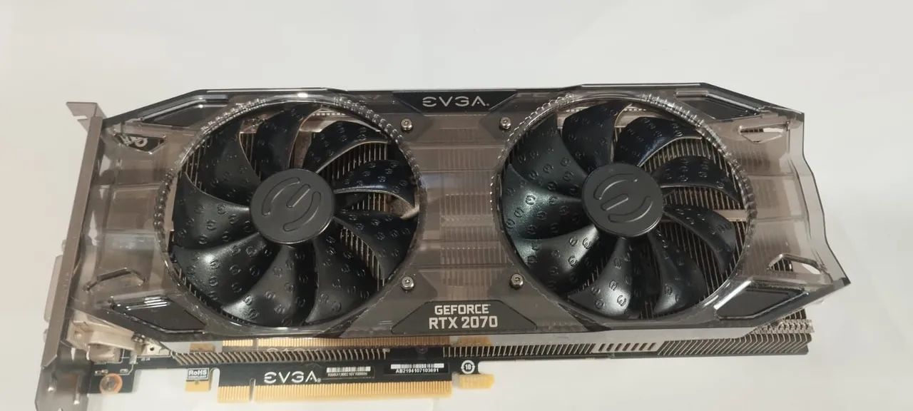 Troco placa de video rtx 2070 Black evga 8gb