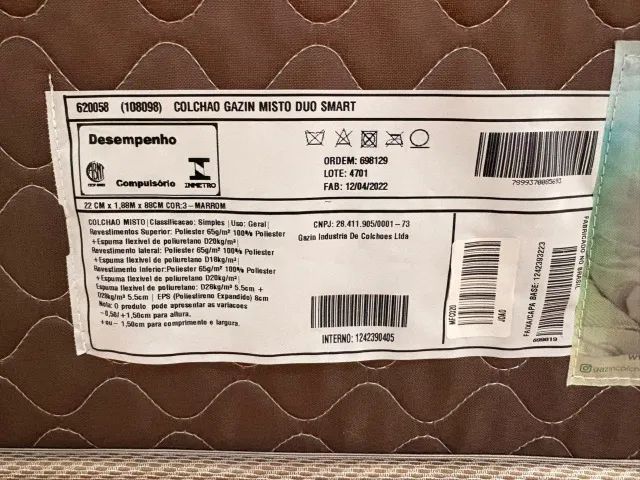 Cama solteiro, bau, com cabeceira - Foto 4