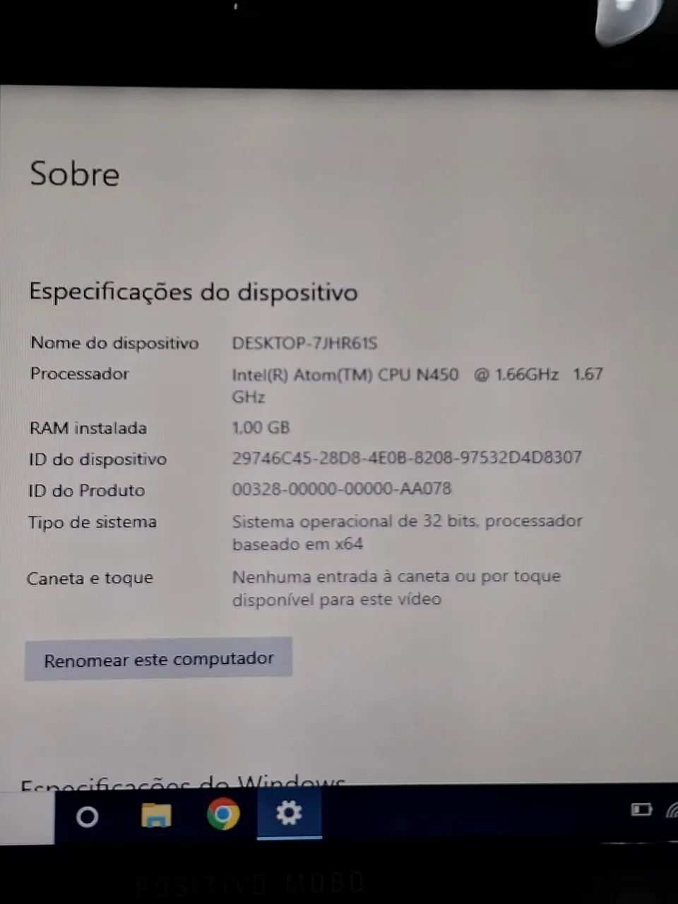 Netbook Positivo funcionando e carregando - Foto 5