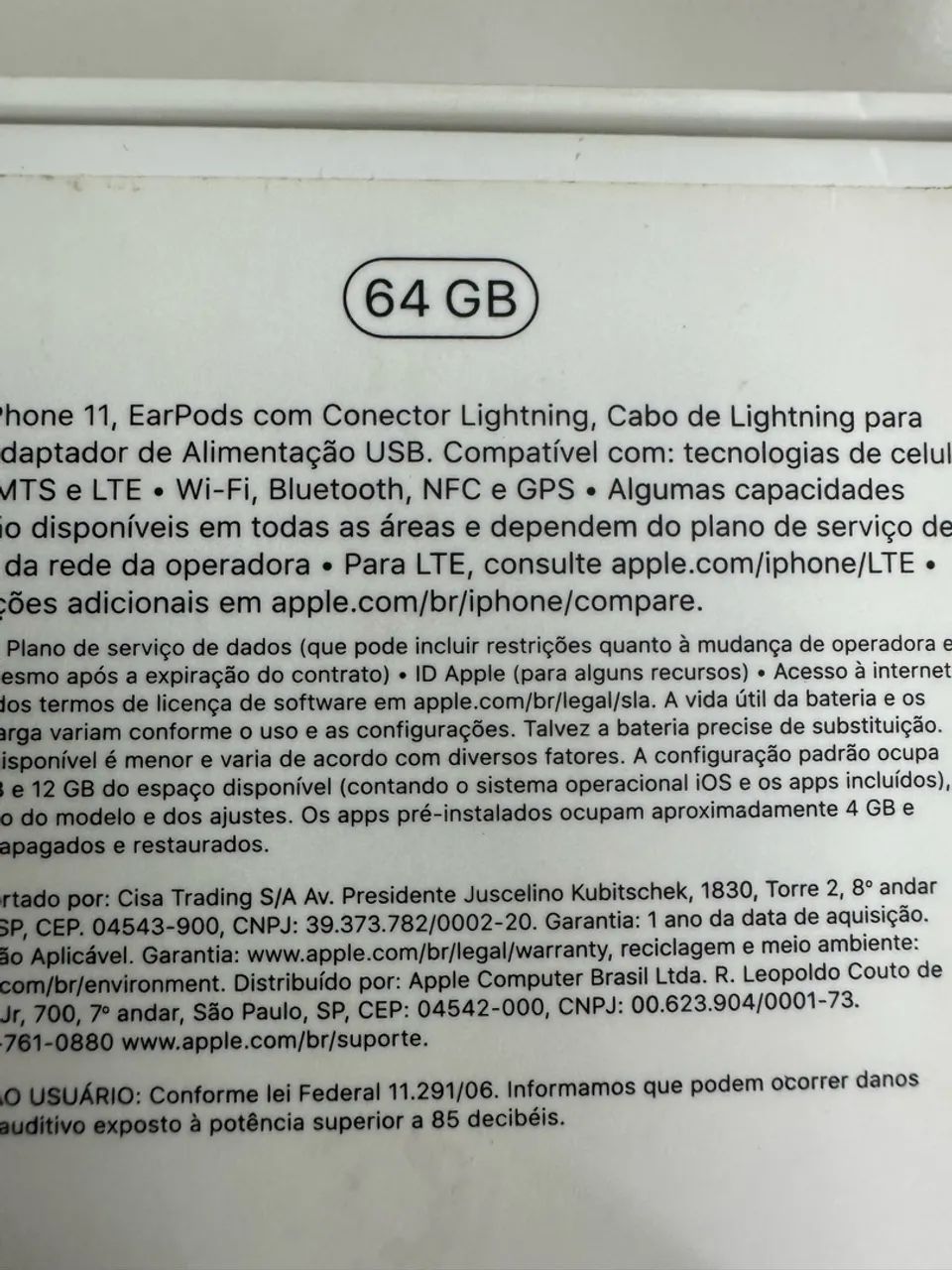 iPhone 11 preto 64gb - Foto 3