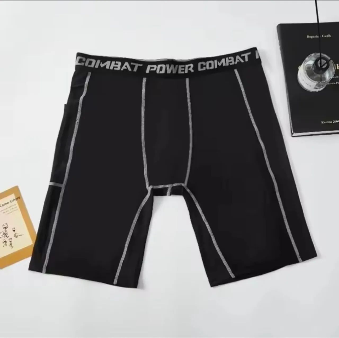 Shorts ciclistas masculinas  e femininas- alta elasticidade e respiráveis - Foto 5