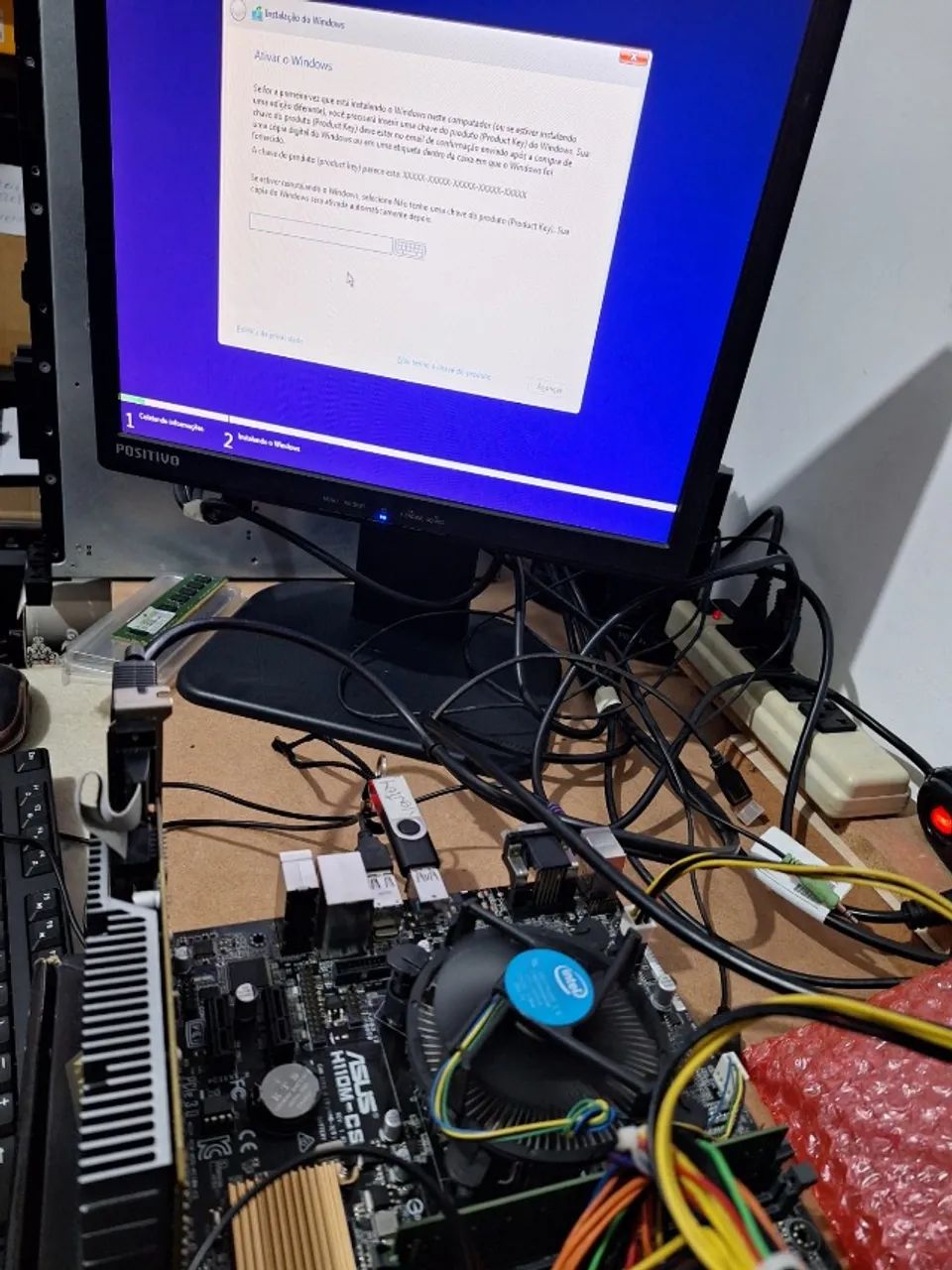 Placa-mãe ASUS H110M-CS - Foto 4