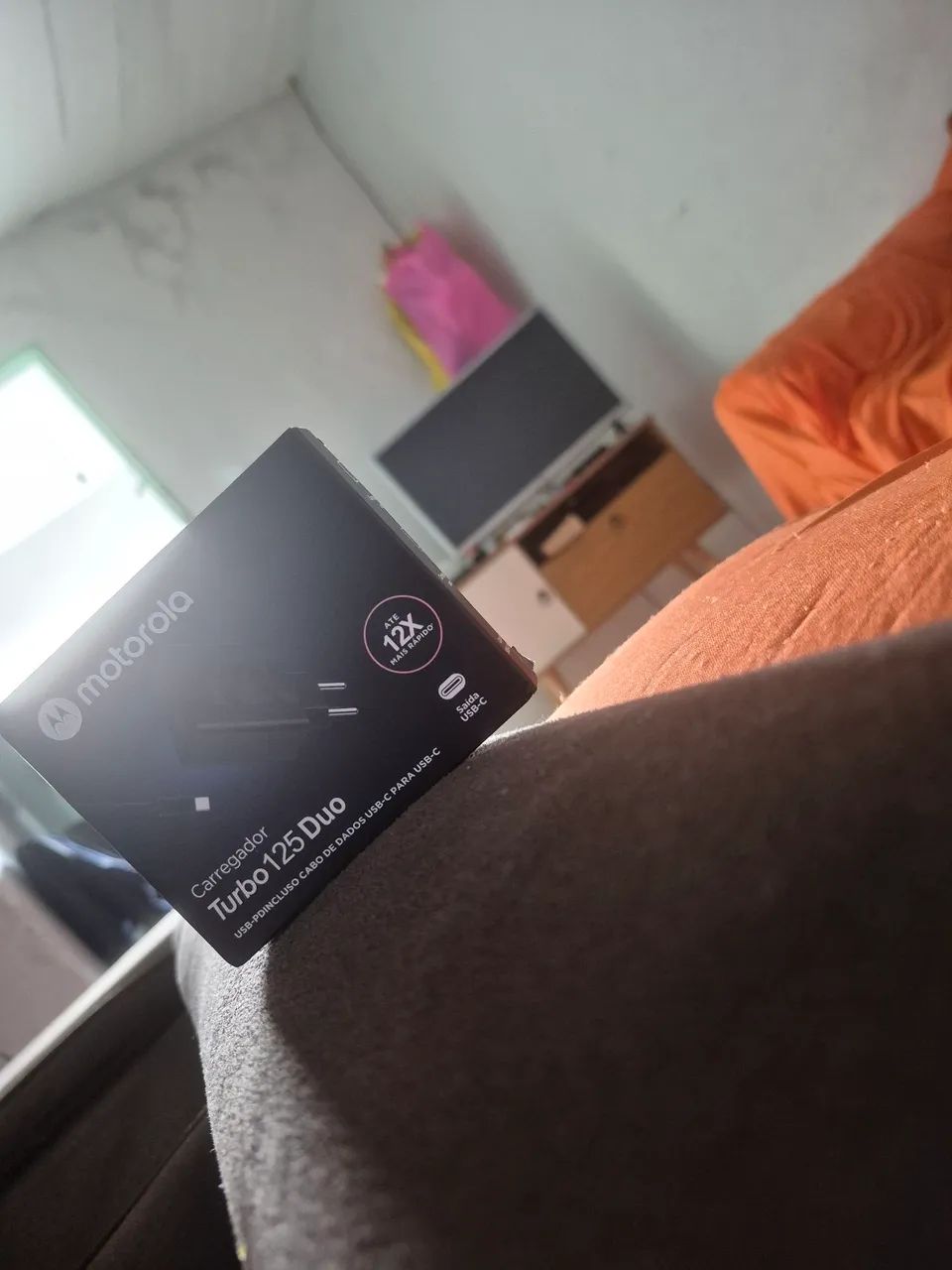 Carregador Motorola turbo 