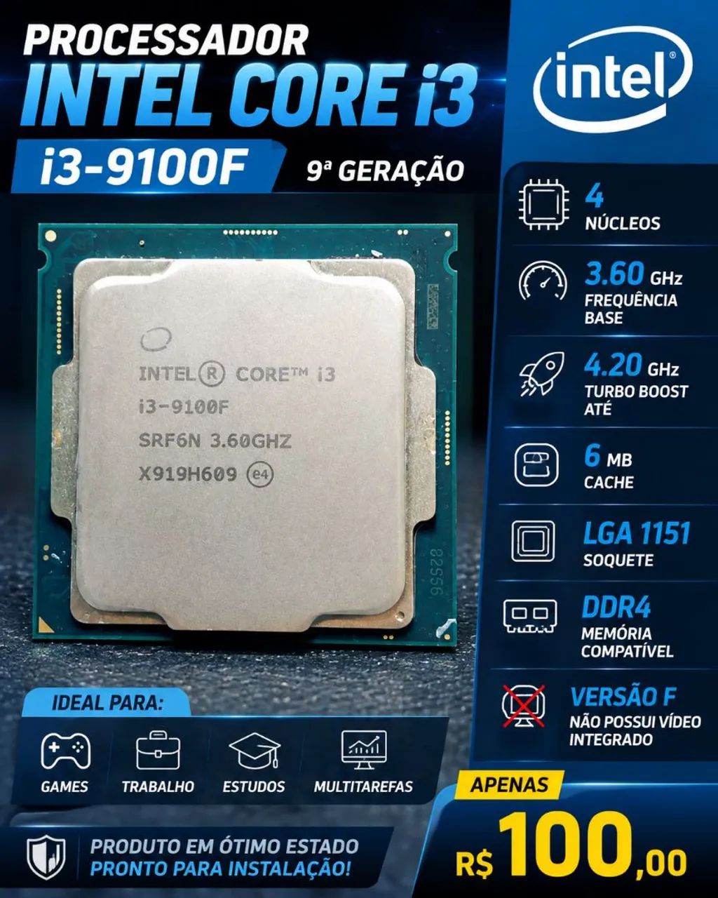 Processador i3 9 geração  - Foto 2