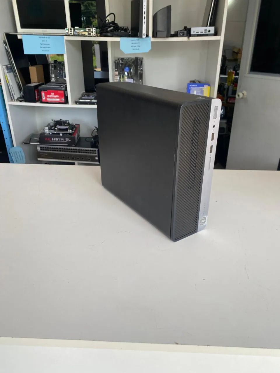 cpu hp intel core i3 8a geração /8gb memoria  ddr4 /500gb hd+ssd 120gb com garantia e nf - Foto 5