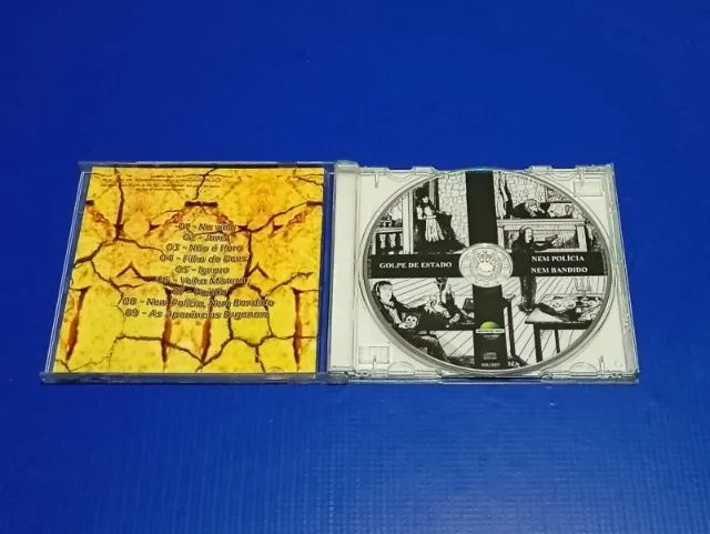 Cd Golpe De Estado - Nem Polícia, Nem Bandido ( Excelente ) - Foto 3
