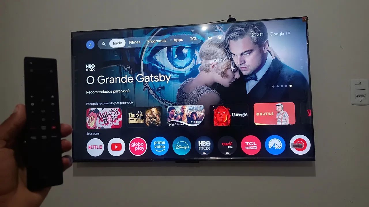 Vende-se televisão TCL 50 polegadas Nova  - Foto 3