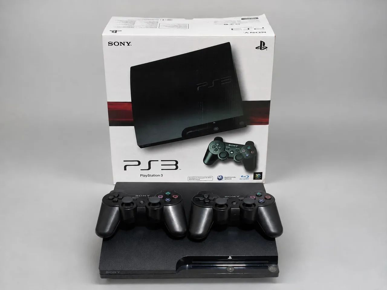 Ps3 desbloqueado com 2 controles paralelos 