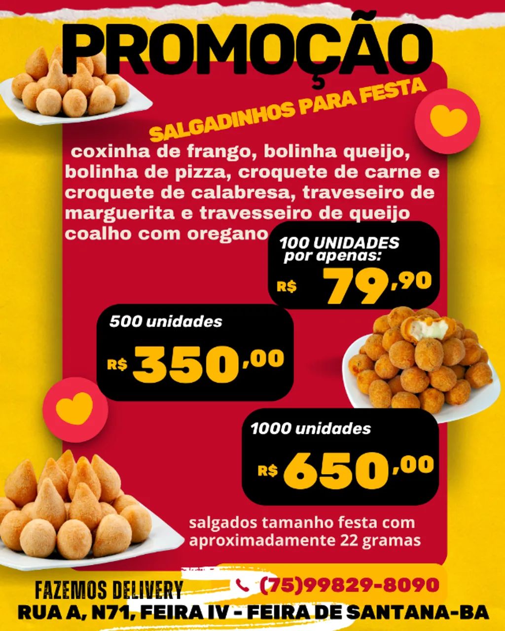 SALGADOS PARA FESTA - Foto 4