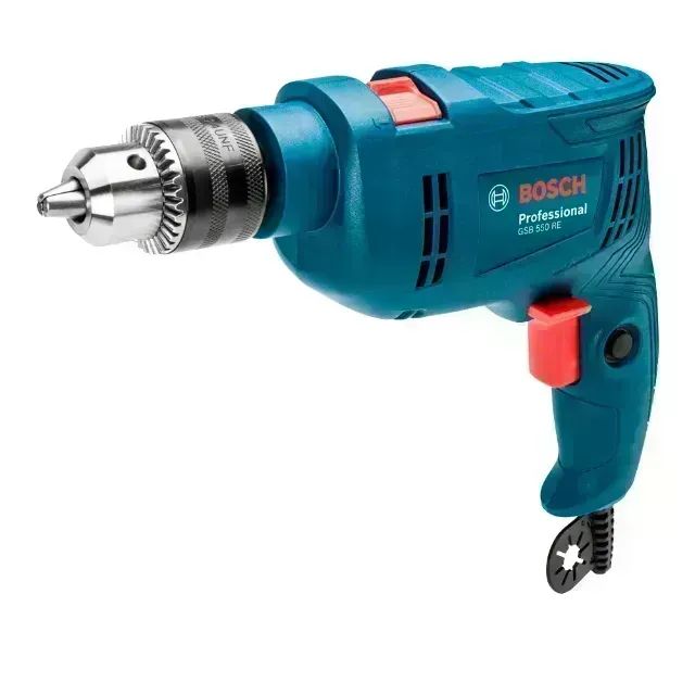 Furadeira 1/2 Pol 550w C/ Impacto E Reversão Gsb 550re Bosch - Foto 2