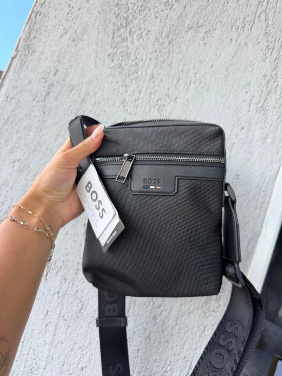 BOLSA MASCULINA DA BOSS - Foto 5