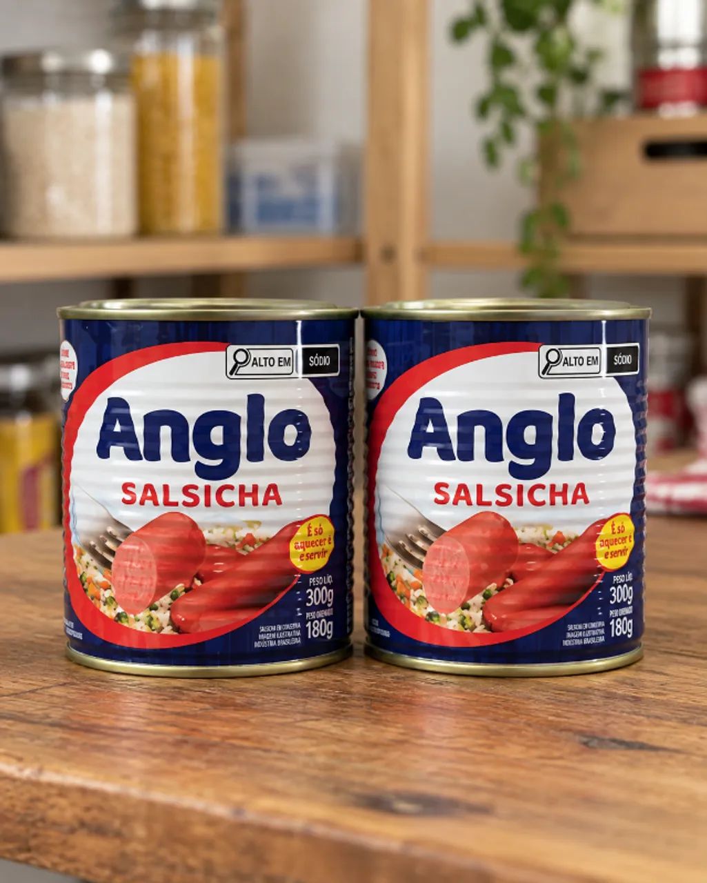 Salsicha Anglo em Lata