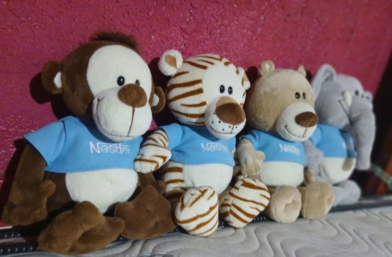 Vendo 4 ursos de pelúcia da Parmalat  - Foto 2