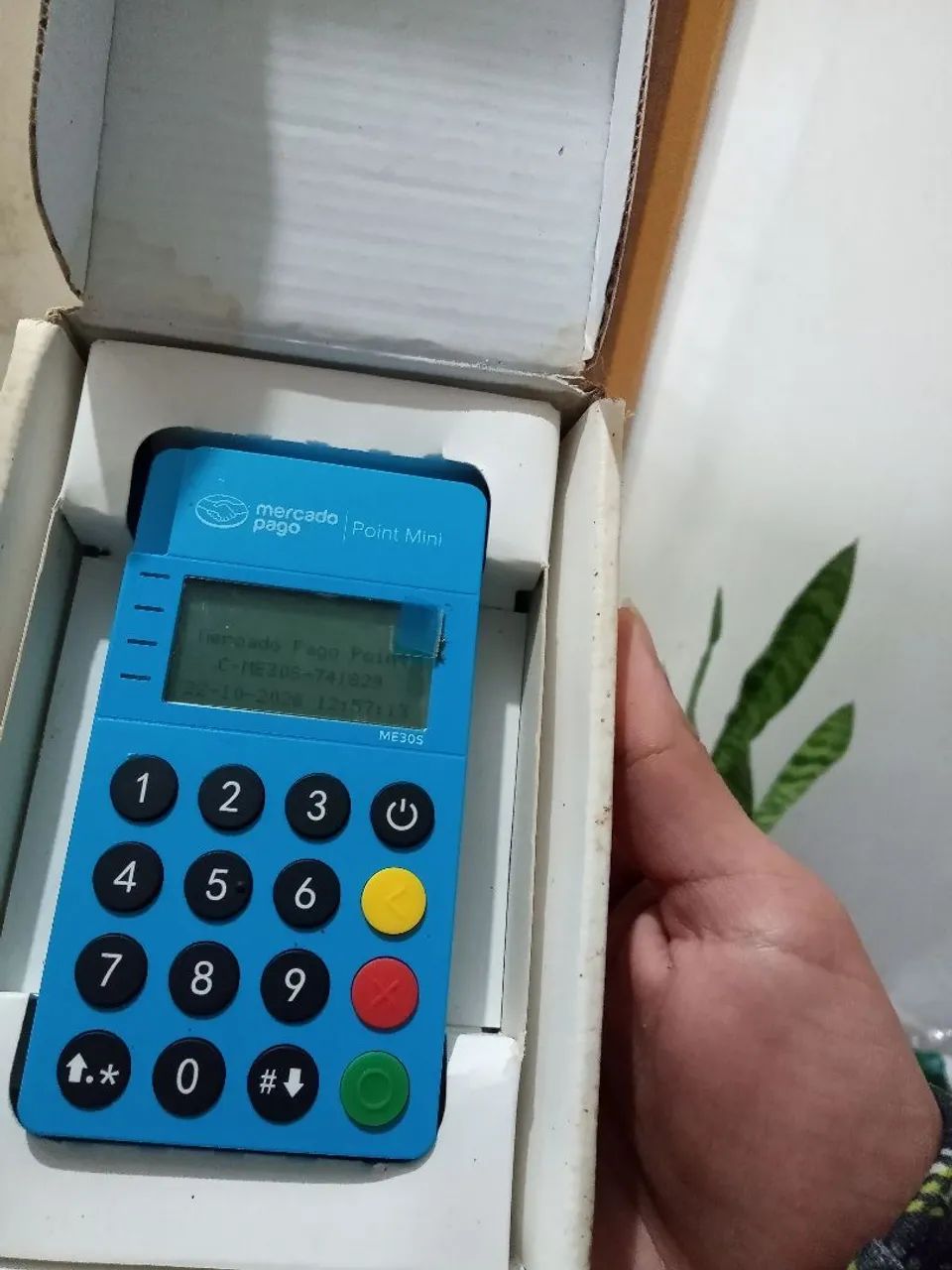 Maquininha pointminiME30S (mercado livre)