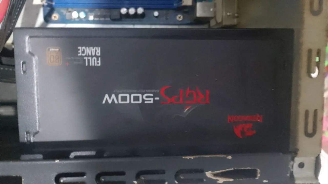 Fonte Redragom 80plus 500w real  - Foto 2