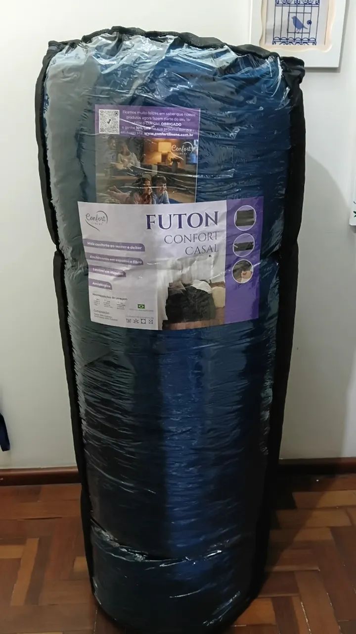 Futon Casal Suede - Foto 3