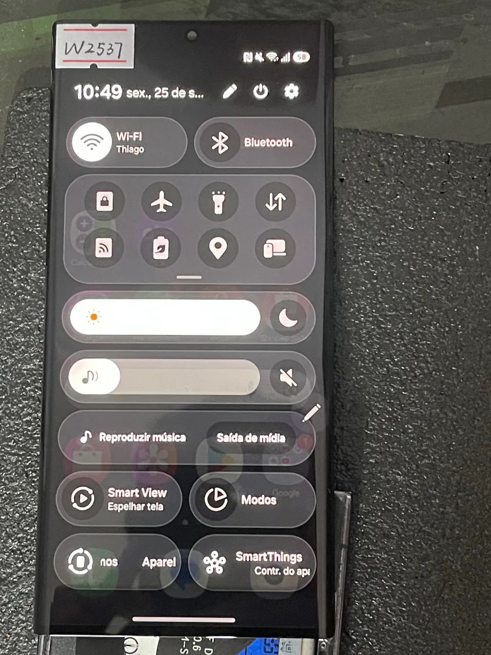 Tela original Samsung S22 ultra - faço envio /Olx pay - Foto 5