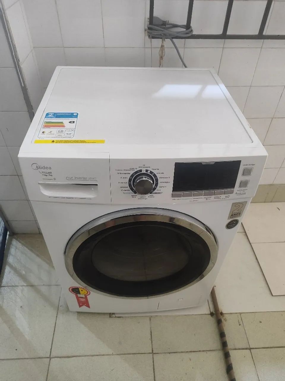 MAQUINA LAVA E SECA MIDEA