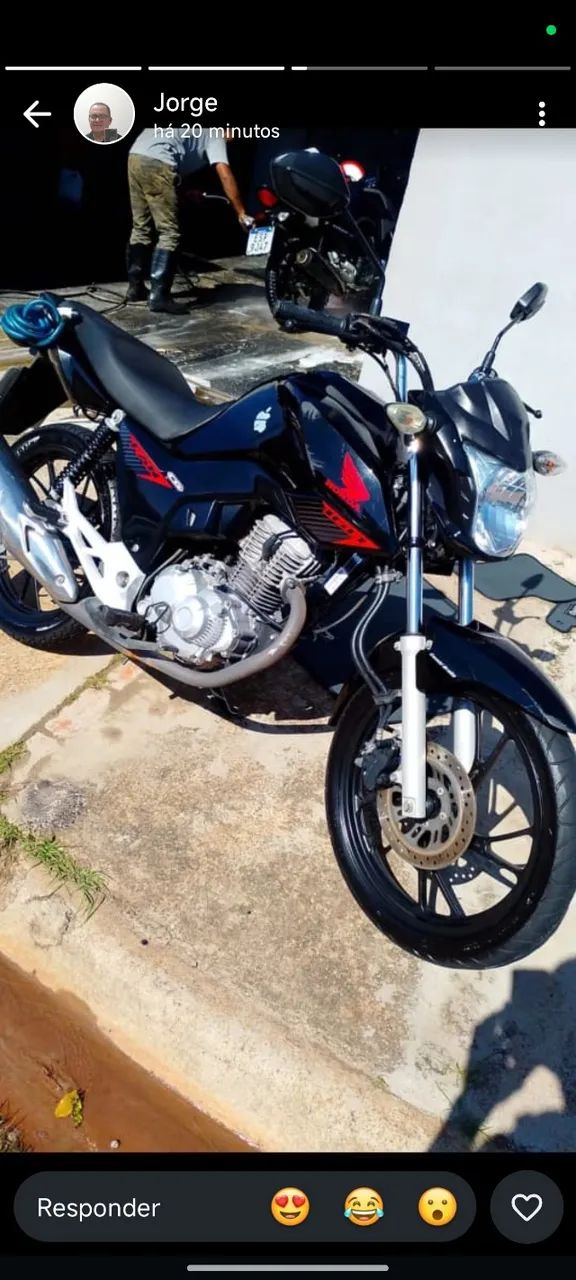 Cg fan 2020 km baixo
