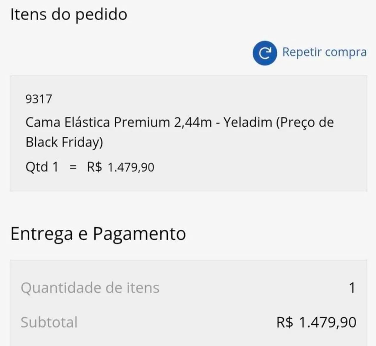 Cama Elastica Premiun (NUNCA ABERTA)  - Foto 3
