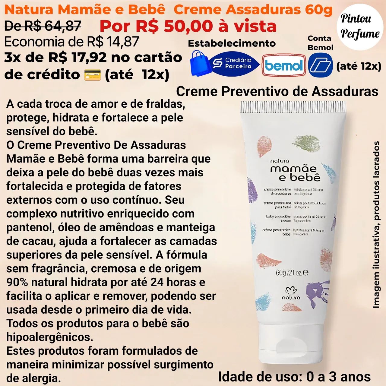 Mamãe e Bebê Natura Produtos em Promoção  - Foto 3