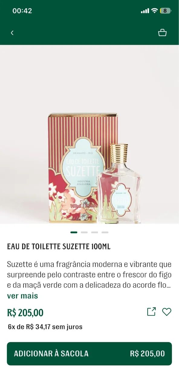 Suzette, perfume edt Granado, 100ml - Foto 5