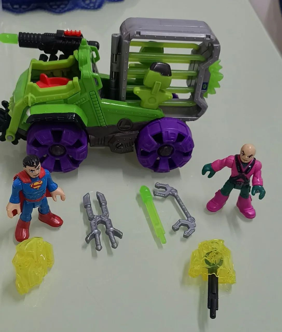 Carro Imaginext, Lex Luthor e Superman Imaginext 