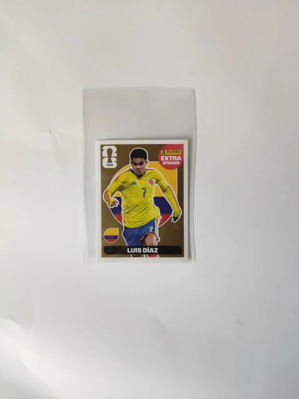 Luiz Díaz Gold Extra Sticker Fifa World Cup 2026 Panini - Foto 3