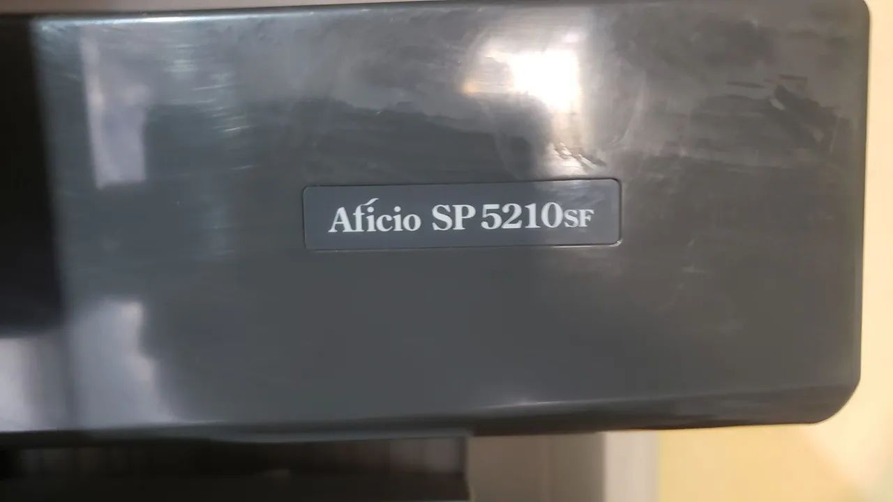 Ricoh Aficio SP 5210 usado R$ 800  - Foto 5