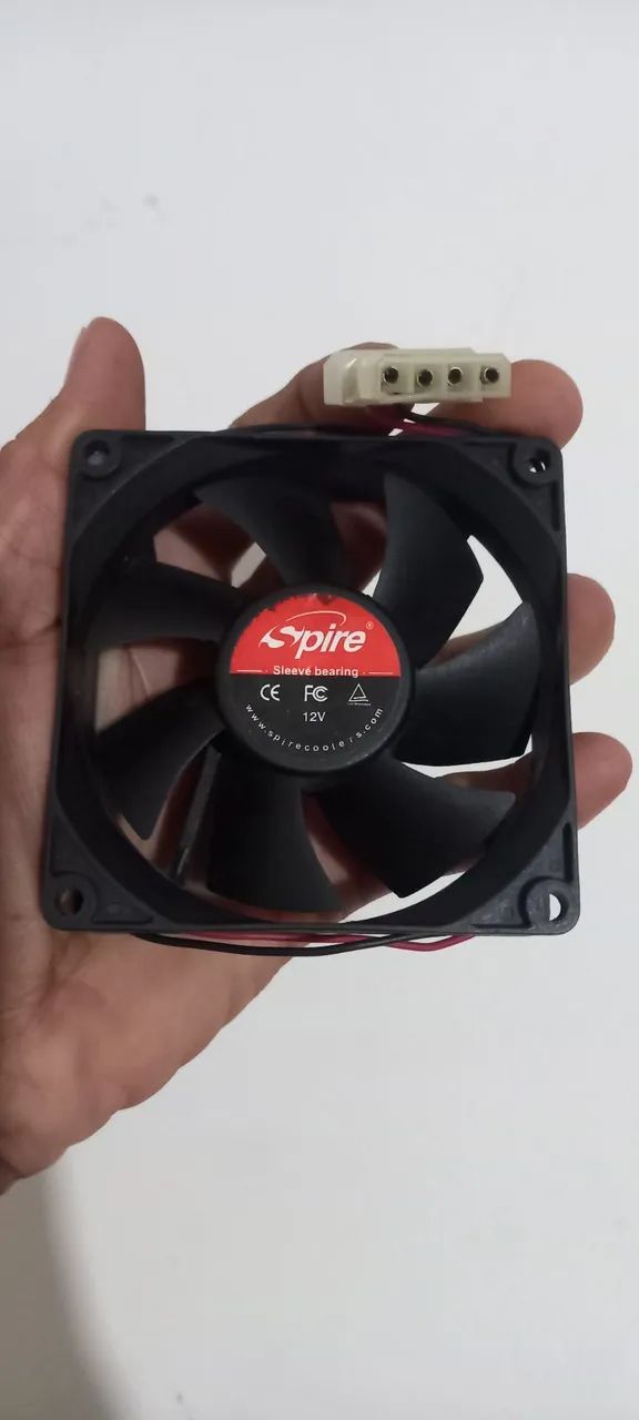 cooler para PC (ventoinha) da marca Spire de 12V  - Foto 2