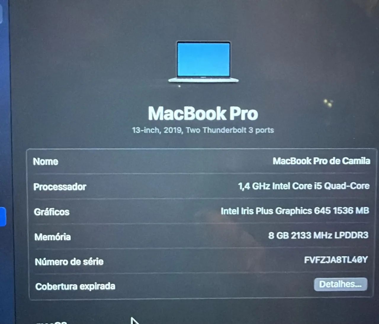 Macbook pro 2019 13? 128gb - Foto 3