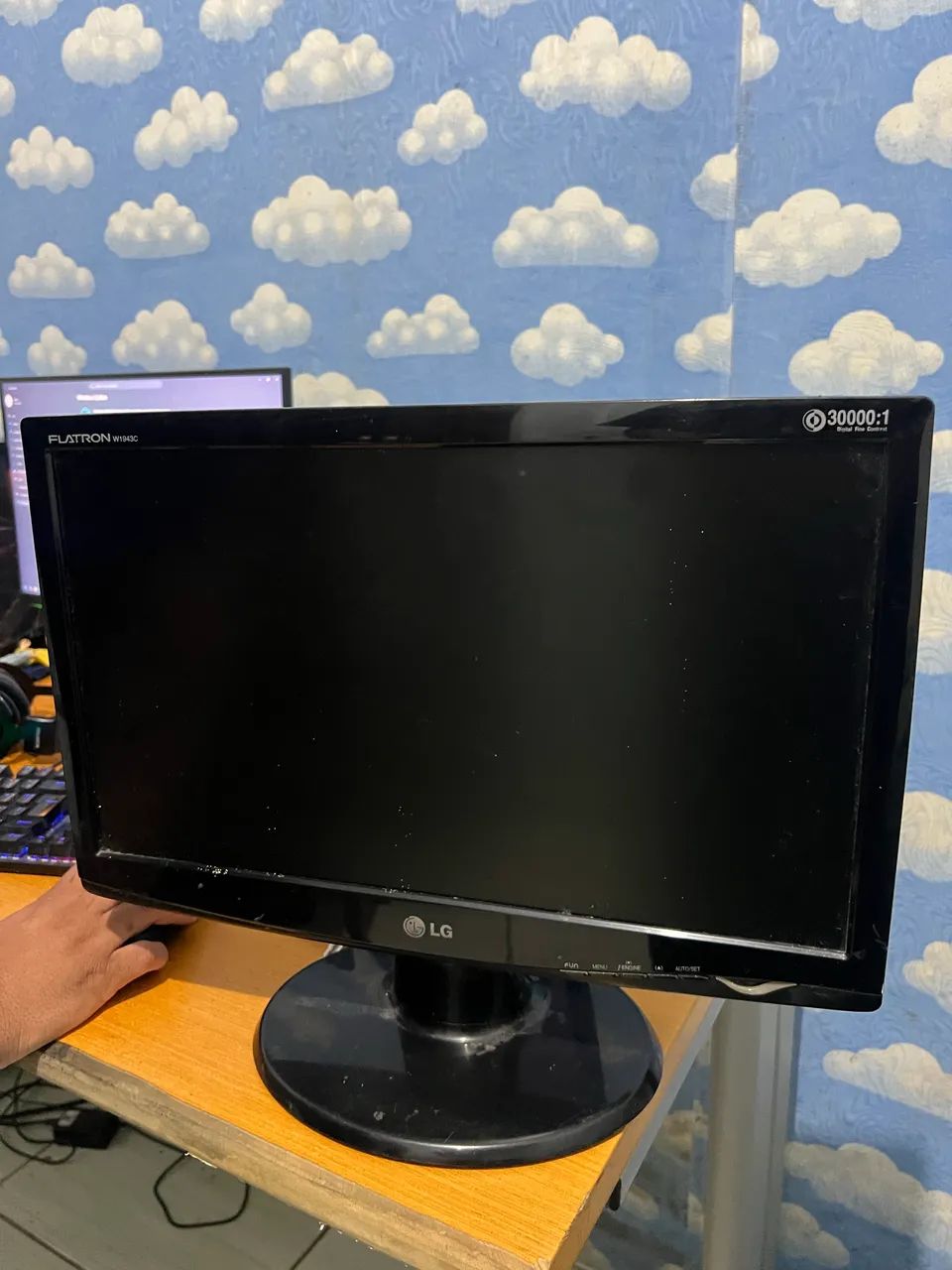 Monitor LG Flatron 18,5? Funcionando perfeitamente (Com Cabos)
