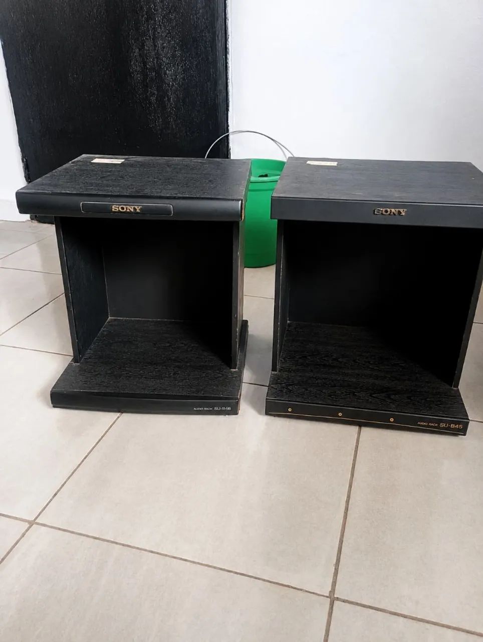 Conjunto de Rack Sony original da época 