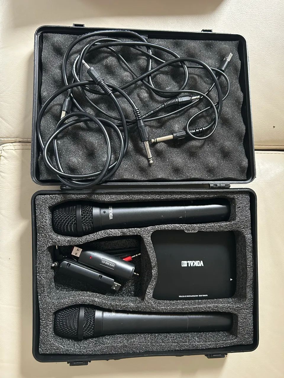 Microfones Sem Fios Vokal VLA-42 - Foto 3