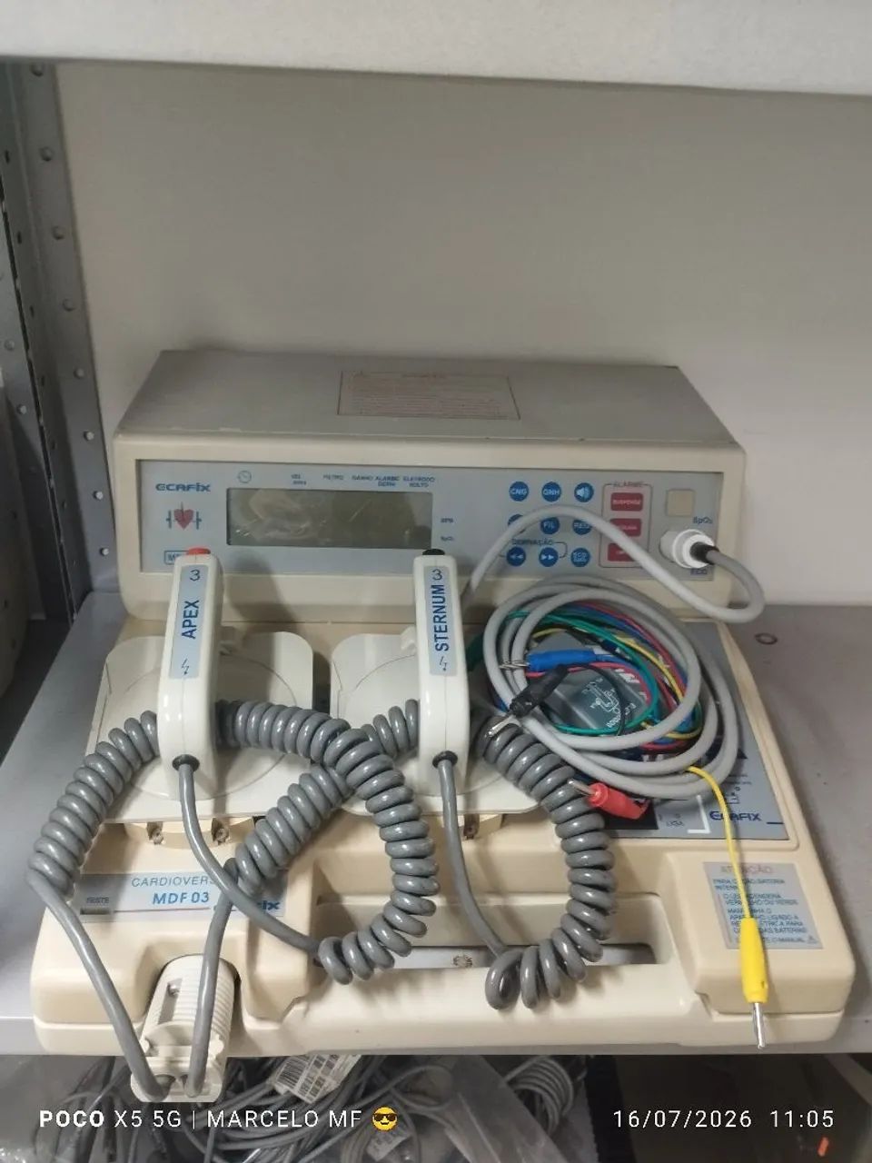 Cardioversor MDF 03