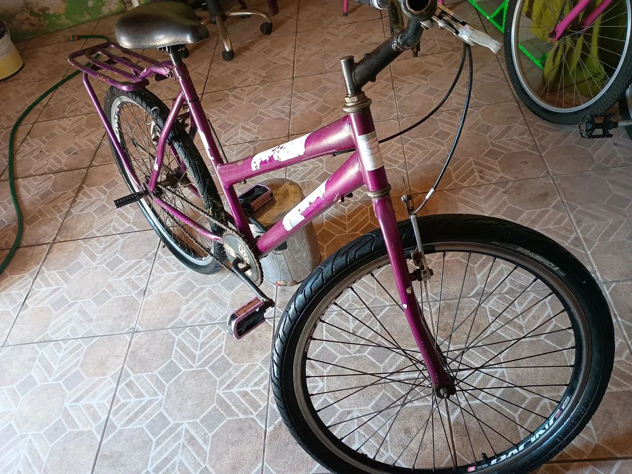 Bicicleta feminina usada - Foto 4