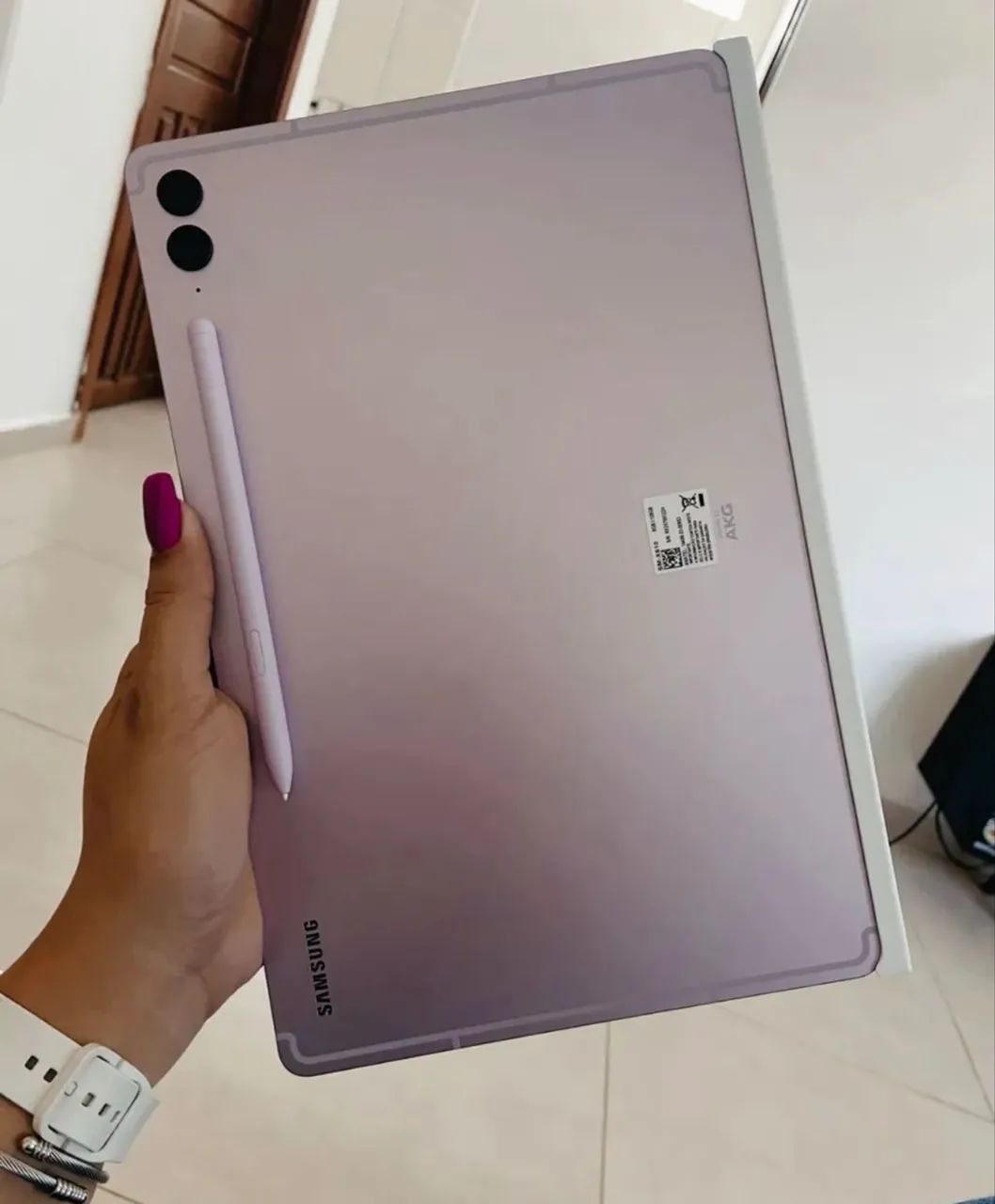 Tablet Samsung Galaxy Tab S9 FE+ Wifi, 128GB, 8GB RAM, Tela Imersiva de 12.4" - Foto 2