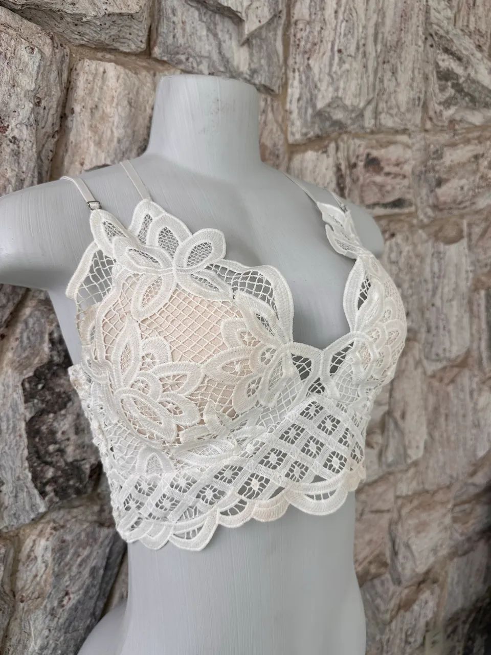 Cropped branco - M