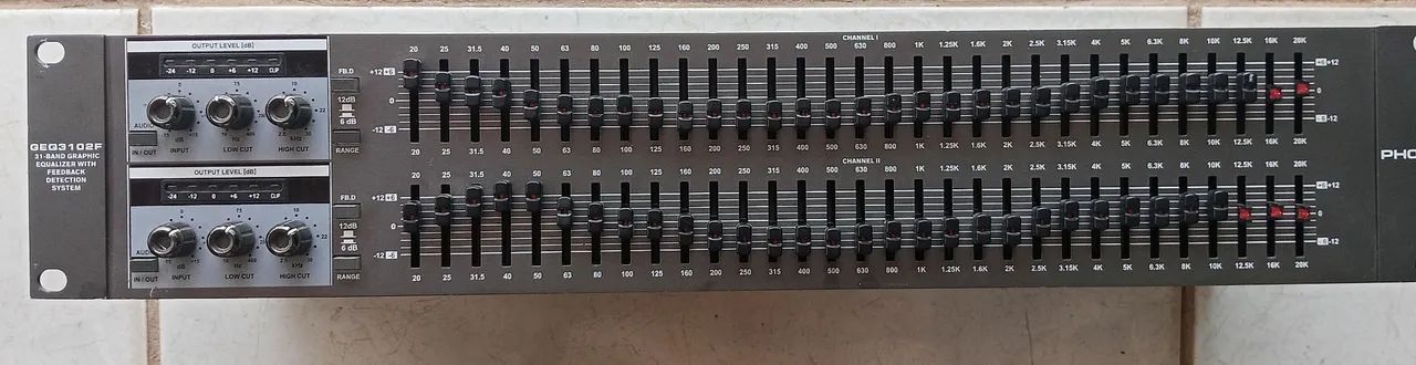 Equalizador phonic 31 bandas. - Foto 2