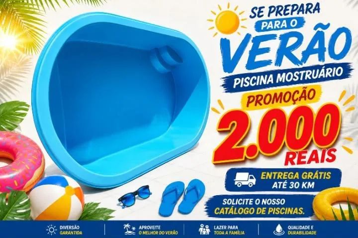 Piscina mostruário 