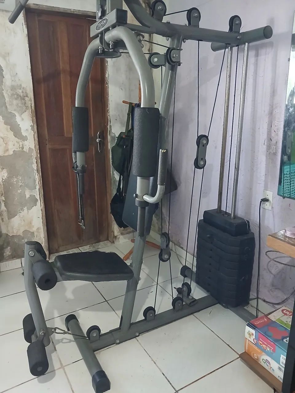 Máquina de musculação 