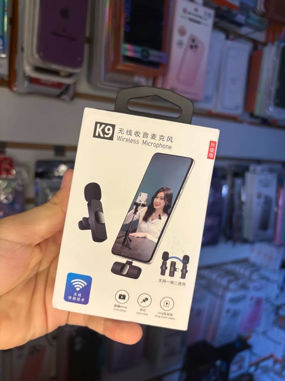 Microfone de lapela