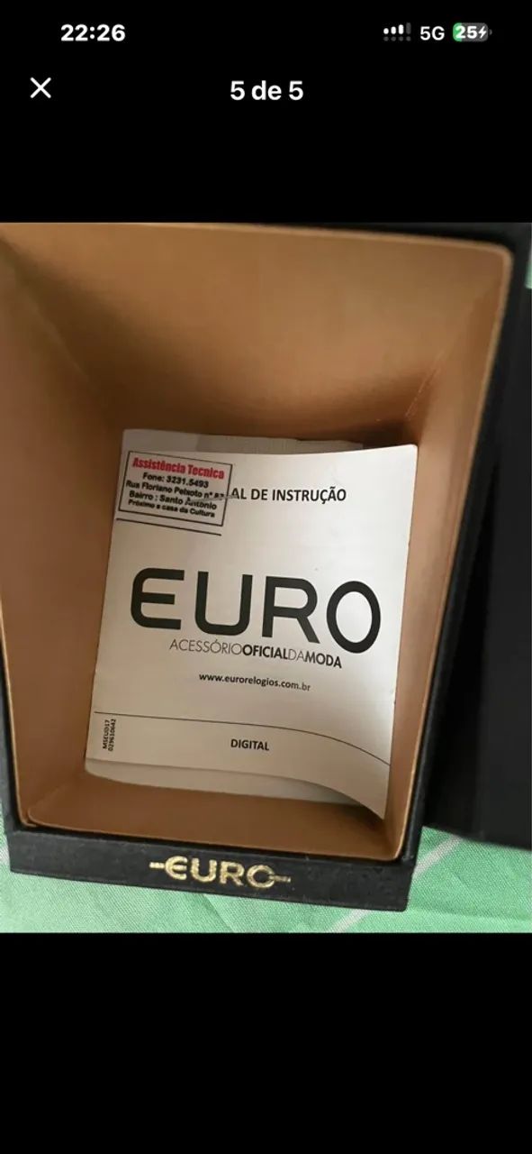 Relógio Euro - Foto 5