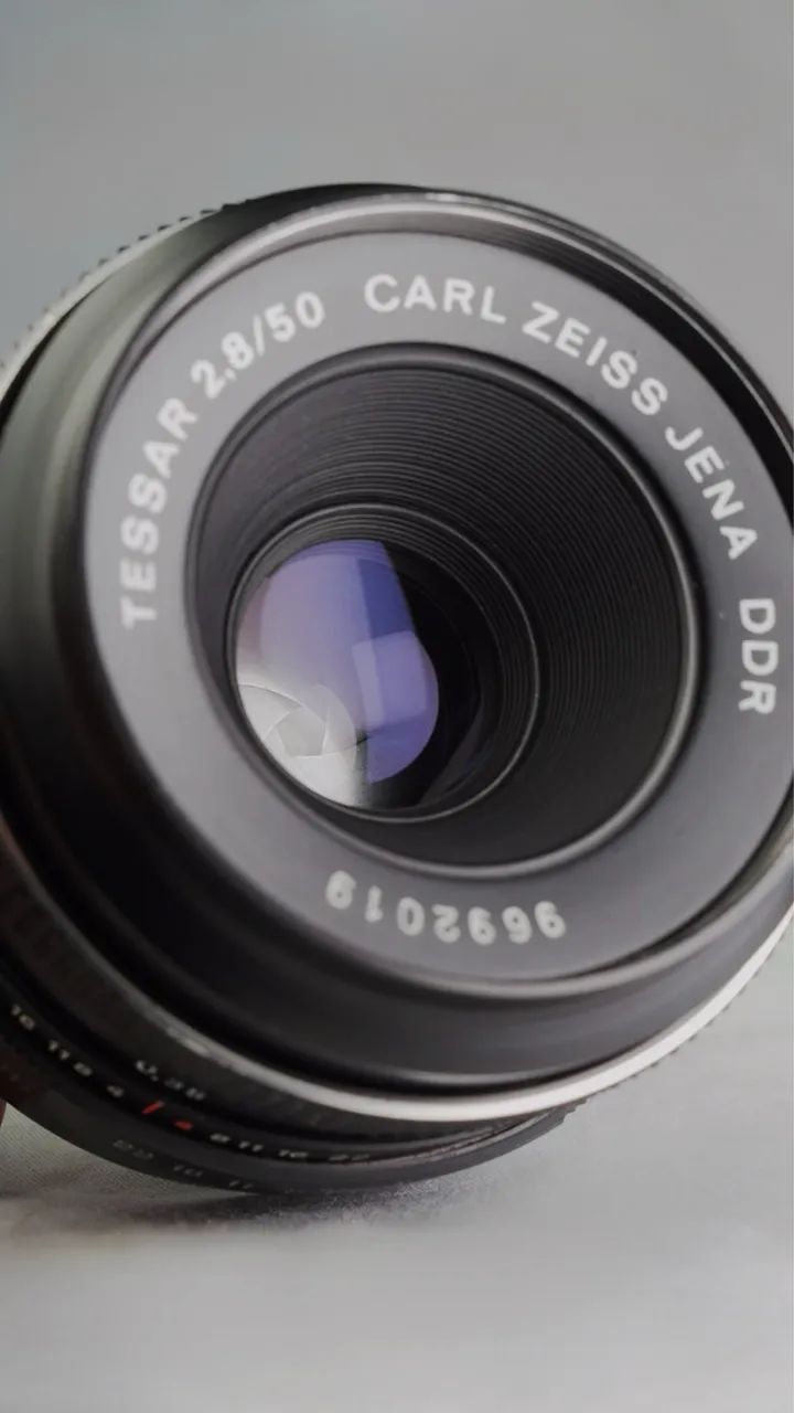 Lente Carl Zeiss Jena Tessar 50mm f2.8 - Acessórios para Câmeras e
